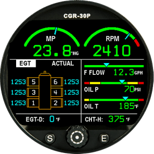CGR-30P-6-Cylinder-Digital-EGT