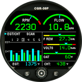 CGR-30P-Basic-6-Cylinder-Bargraph-View